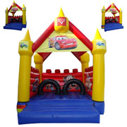 inflatable Lightning McQueen jumping castle
